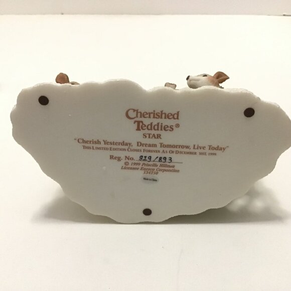 Cherished Teddies Star 534250 4th in Laplander Series 1999 Christmas Limited Ed - Picture 6 of 6